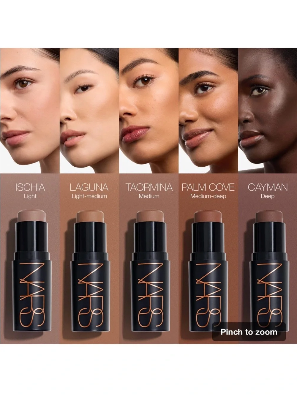NARS Laguna The Multiple Sculpting Stick - Bronzy Tan
